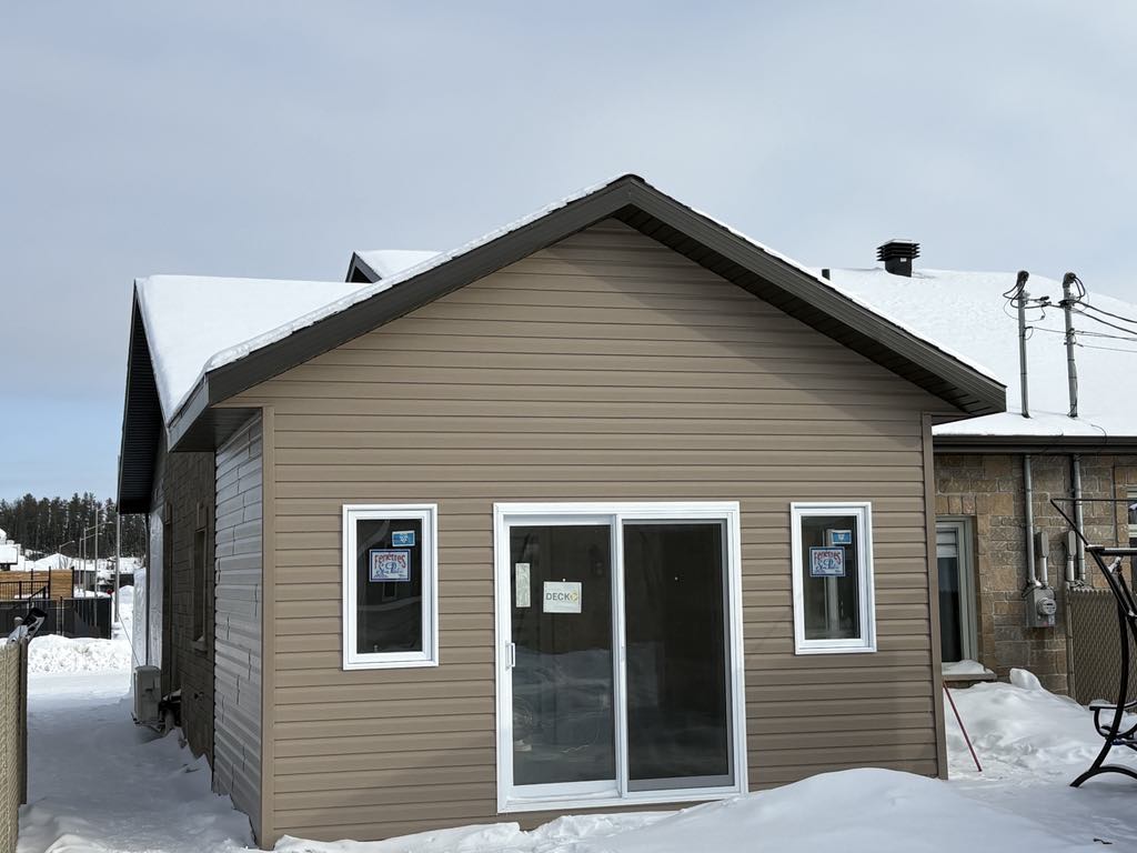Agrandissement résidentiel réalisé par Construction MB Saguenay